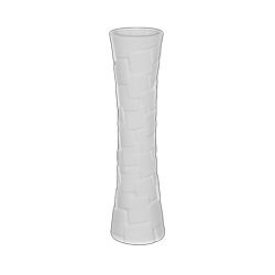 Urban Trend Ceramic White Vase (WhiteDecorative/Functional Decorative purposes onlyHolds water NoDimensions 23 inches high x 6 inches in diameter CeramicColor WhiteDecorative/Functional Decorative purposes onlyHolds water NoDimensions 23 inches hig