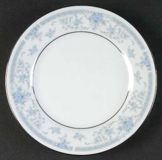 Noritake String Of Pearls Bread & Butter Plate, Fine China Dinnerware   Blue Ban