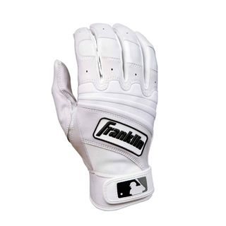 Mlb Youth Natural 2 Batting Glove (Pearl/whiteFloating thumb technology increases glove flexibility and adaptabilityNeoprene bridge gives added flex across the knuckle backContoured asymmetrical wristband shapes to your wristQuad flex creasing decreases m