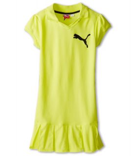 Puma Kids S/S Polo Racing Dress Girls Dress (Yellow)