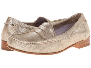 Johnston & Murphy Bailey Penny Moc Womens Slip on Shoes (Metallic)