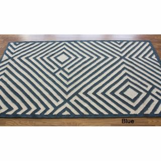Nuloom Handmade Amish Wool Flatweave Kilim Rug (8 X 10) (IvoryStyle ContemporaryPattern GeometricTip We recommend the use of a non skid pad to keep the rug in place on smooth surfaces.All rug sizes are approximate. Due to the difference of monitor colo