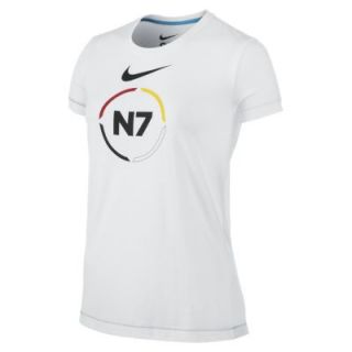 Nike N7 Logo Womens T Shirt   White