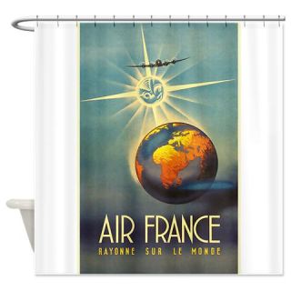  Air France, Globe, Sun,Travel, Vintage Poster Show  Use code FREECART at Checkout
