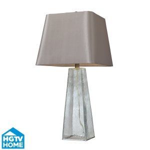 Dimond Lighting DMD HGTV146 Universal Seeded Glass Table Lamp