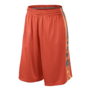 Nike Elite Stripe Mens Basketball Shorts   Team Orange