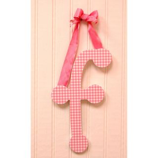 My Baby Sam Pink Gingham Decorative Lettering