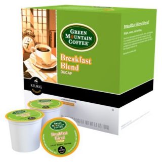 Keurig Green Mountain Coffee Decaf Breakfast Blend K Cups   18ct
