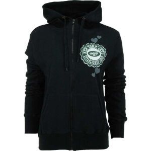 New York Jets 5th and Ocean NFL Womens Full Zip Brushed Fleece