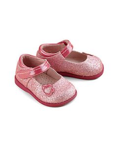 Footmates Infants & Toddlers Olivia Sparkle Mary Jane Flats   Pink Spark
