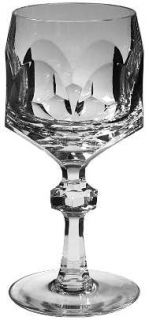 Gorham Alexandra Water Goblet   Cut Panels On Bowl, Knob Stem