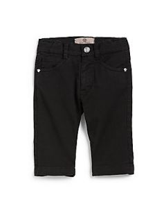 Versace Infants Twill Pants   Black