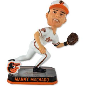 Baltimore Orioles Manny Machado Forever Collectibles Springy Logo Bobble