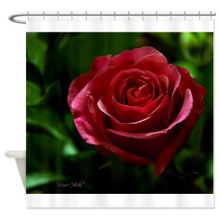  Stunning Red Rose Shower Curtain  Use code FREECART at Checkout