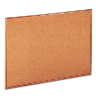 Universal Cork Board with Oak Style Frame