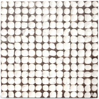 Jeffan White Patina Coconut Wall Tile (17x17)