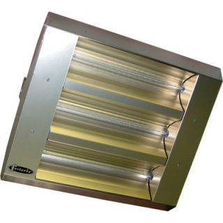 TPI Indoor/Outdoor Quartz Infrared Heater   25,298 BTU, Stainless Steel, Model#