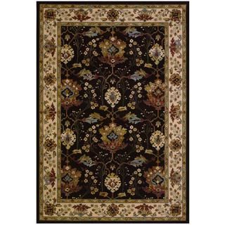 Everest Khalista/chocolate 710 X 112 Rug (ChocolateSecondary colors Clay, Confederate Grey, Deep Paprika, Fern, Sahara Tan, Sea Mist & Soft LinenPattern FloralTip We recommend the use of a non skid pad to keep the rug in place on smooth surfaces.All ru