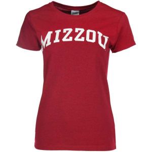 Missouri Tigers New Agenda NCAA Ladies Vertical Arch T Shirt