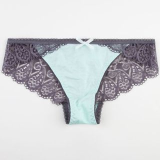 Bombe Lace Back Boyshorts Mint In Sizes Small, Large, Medium For Women 22868852