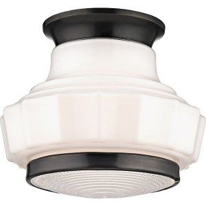 Hudson Valley HV 3809F OB Odessa 1 Light Flush Mount