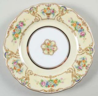 Paul Muller Newport, The Bread & Butter Plate, Fine China Dinnerware   Floral Ri