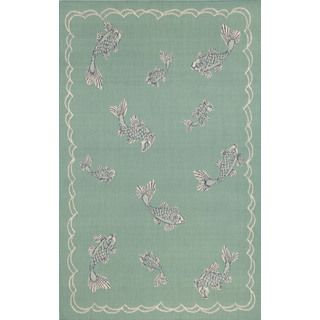 Lucky Fish Outdoor Area Rug (33 X 411)