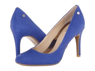 Calvin Klein Lana Matte Snake High Heels (Blue)