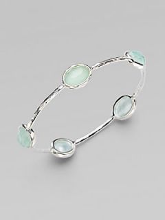 IPPOLITA Crystal, Mother of Pearl & Sterling Silver Bracelet   Aqua