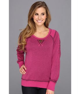 Fox Prestigious Pullover Womens Long Sleeve Pullover (Pink)