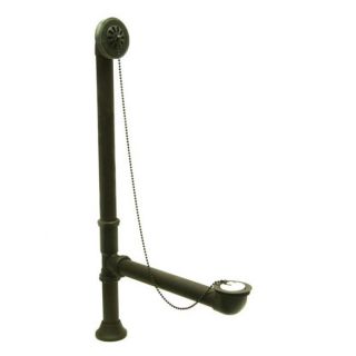 Oil Rubbed Bronze Clawfoot Bathtub Drain