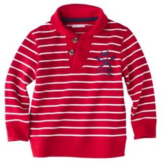 Cherokee Infant Toddler Boys Nautical Sweatshirt   Red Explosion 18 M
