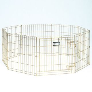 Midwest 48 in. Gold Dog Exercise Pen with Door   548 48