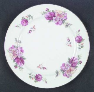 Kyoto Springtime Dinner Plate, Fine China Dinnerware   Pink&Yellow Roses, Gold T