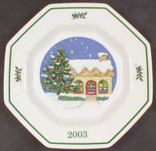 Nikko Christmastime 2003 Collector Plate, Fine China Dinnerware   Classic Collec