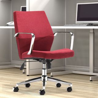 dCOR design Holt Low Back Office Chair 20515 Color Red