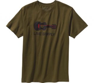 Mens Patagonia Live Simply® Guitar T Shirt 51604   Hickory Cotton Shirts