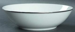 Franciscan Simplicity Soup/Cereal Bowl, Fine China Dinnerware   All White, Coupe
