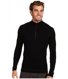 Smartwool Midweight Zip T Mens Long Sleeve Pullover (Black)