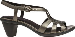 Womens Aravon Minka   Pewter Leather Sandals
