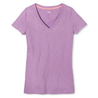 Mossimo Supply Co Meadow Violet Vee Tee Fashion Slub   XS(1)