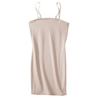 Gilligan & OMalley Womens Convertible Strap Fitted Slip   Nude XL