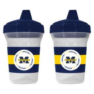 Baby Fanatic Michigan Wolverines 2pack Sippy Cup