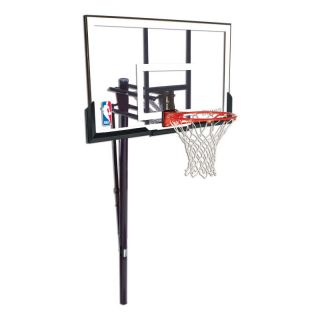 Spalding Inground 52 Inch Acrylic Basketball System Multicolor   88307PR