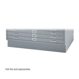 Safco Products Closed File Base 4997 Color Gray