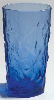 Seneca Driftwood Delphine Blue (Royal Blue) Flat Iced Tea   Stem #1980,Royal/Del