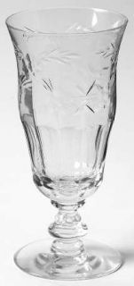 Tiffin Franciscan Delys (Optic) Juice Glass   Stem #17358, Clear, Optic