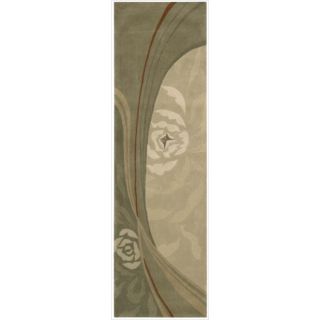 Nourison Hand tufted Dimensions Bisque Rug (23 X 8)