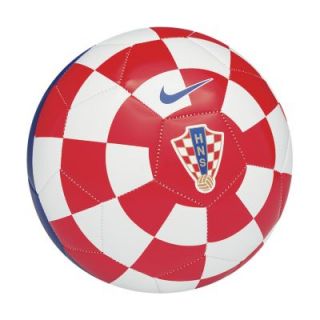 Croatia Supporters Soccer Ball   Red