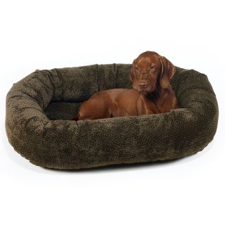 Bowsers Diamond Series Microvelvet Donut Dog Bed Multicolor   12667, X Small  